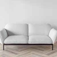 Soft-kaluste Sumo 3:n istuttava sohva, Vaalea Bond-kangas