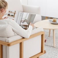 Soft-kaluste Framework 3,5:n istuttava sohva, Vaalea Board-kangas