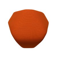 MyKolme design TRIPLA Joy -työtuoli, oranssi kangas