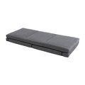 Kiteen Huonekalutehdas Notte Divan/Sofa Bed 200 cm Foldable mattress 200 cm szary