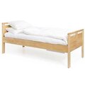 Kiteen Huonekalutehdas Senior Bett 80 cm, hoch Befleckt Buche