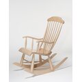 Traditional rocking chair Classic natural birch