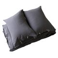 Aina bedding set double Graphite (dark grey)