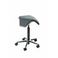 MyKolme design Oy ILOA One Bürostuhl Natürliche Farbe Birke / grau Stoff