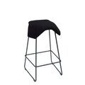 MyKolme design Oy ILOA Joy Bar - bar stool Čierna tkanina