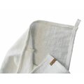 Verna linen towel Natural white