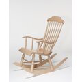 Traditional rocking chair Stained beech