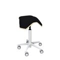 MyKolme design Oy Chaise de bureau ILOA One Couleur naturelle bouleau / noir tissu / Snow