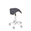 MyKolme design Oy Chaise de bureau ILOA One Couleur naturelle bouleau / gris tissu / Snow