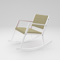 Onni Rocking Chair White Wooly 26 Beige