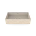 Woodio Vasque Cube60 à installer poser sur le plan de travail/meubles de salle de bain Polar