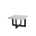 Concrete Side Table 40° Svart / low 27,5 cm