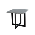 Concrete Side Table 40° Negro / medium 42 cm
