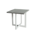 Concrete Side Table 40° Biela / medium 42 cm