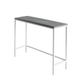 Concrete Side Table 100° White