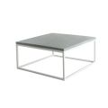 Concrete Coffee Table 72° White