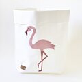 Flamingo Basket Blanco