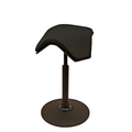 MyKolme design Oy LIIKU Joy chaise active Noir tissu / noir base
