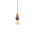 QUU Design QUU Medium ceiling light Walnut