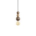 QUU Design QUU Large ceiling light Walnut