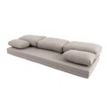 Kiteen Huonekalutehdas Kanerva Sofa Bed 190 cm Foldable mattress komplekt 190 cm beež