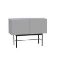 Laine sideboard S Gris/negro