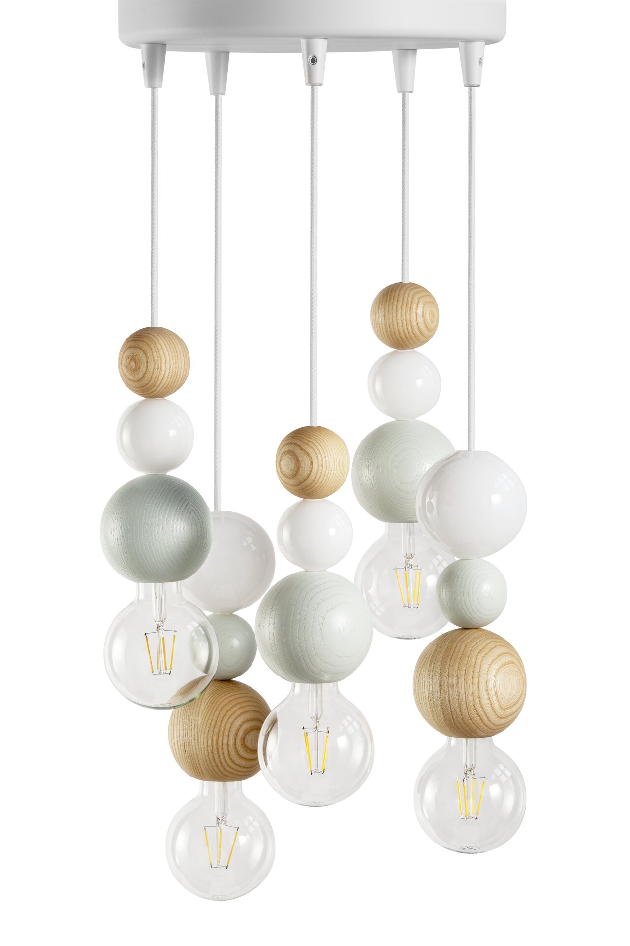 QUU Design QUU Chandelier XL Plafonnier Light Green