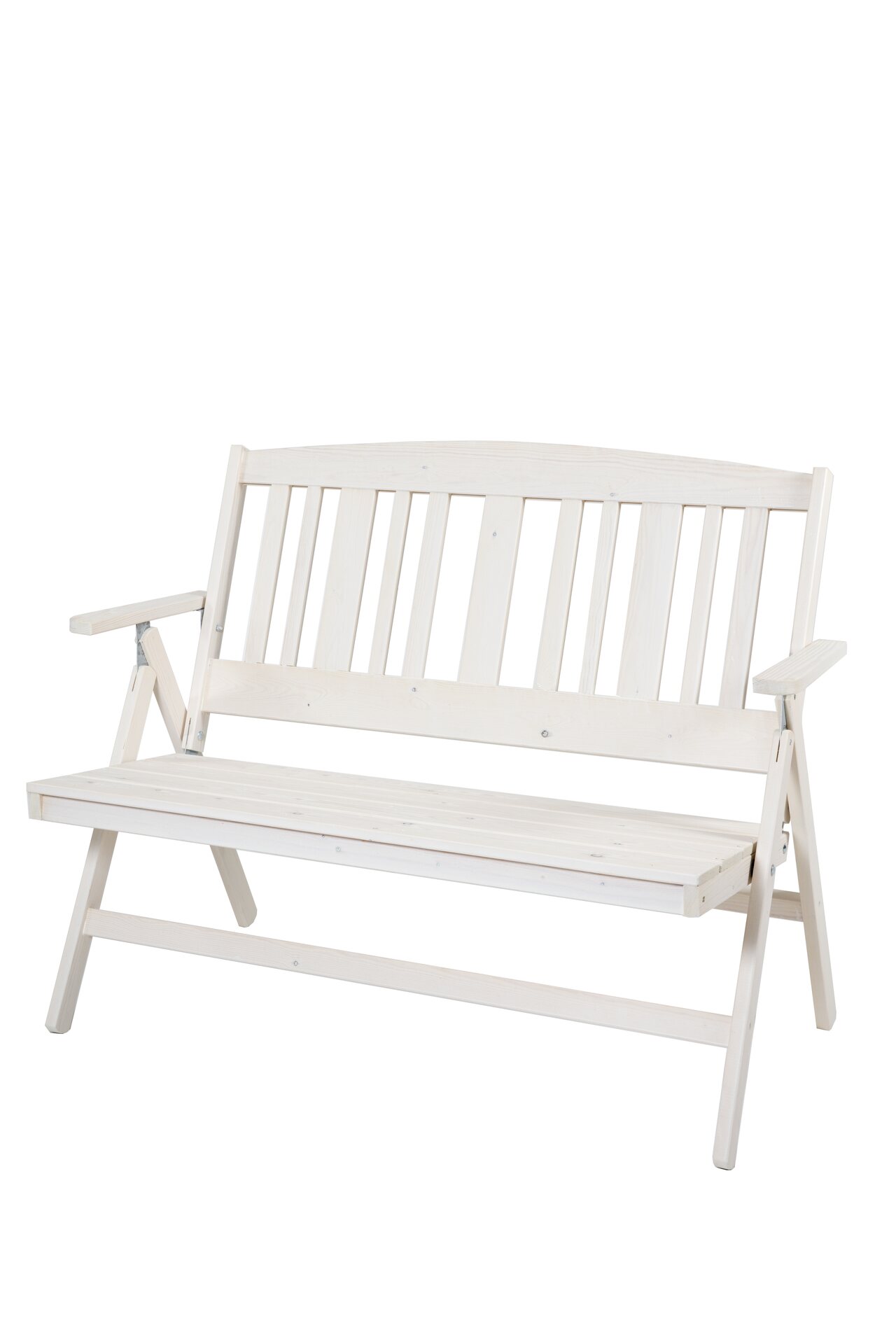 Varax Nadja-penkki 2-hengen Valkoinen