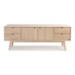Kiteen Huonekalutehdas Notte TV Stand Lacquered bříza