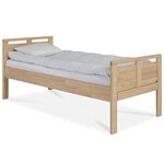 Kiteen Huonekalutehdas Senior Bed 90 cm, High Lacquered birch