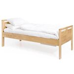 Kiteen Huonekalutehdas Senior Bed 90 cm, High Stained beech