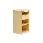 Kiteen Huonekalutehdas Senior Bedside Table Stained beech