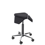 MyKolme design Oy ILOA+ -työtuoli Musta saarni / musta kangas