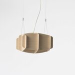 Showroom Finland Ristikko 37 -riippuvalaisin Luonnonvärinen puu