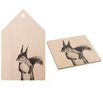 Miiko Design Oy Trivet & Cutting Board in a Gift Box Ekorrar