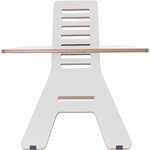ErgoFinland GetUpDesk Light Adjustable Standing Desk White