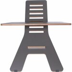 ErgoFinland GetUpDesk Light Adjustable Standing Desk Grey