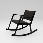 Onni Rocking Chair Black Stella 35 Graphite
