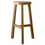 Lonna Bar Stool Oak 74 cm Kõrge