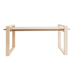 Luoto bench Natural wood