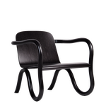 Chaise lounge Kolho Peint noir chêne
