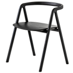 Laakso Chair Dipinto nero cenere