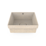 Woodio Cube40 sink sinkable to table top Polar