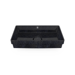 Woodio Cube60 sink sinkable to table top Char