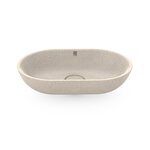 Woodio Soft60 bowl basin to be installed on a level Polar