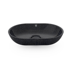 Woodio Soft60 bowl basin to be installed on a level Char