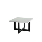 Concrete Side Table 40° Nero / low 27,5 cm