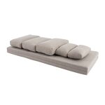 Kiteen Huonekalutehdas Notte Sofa Bed 200 cm Foldable mattress set 200 cm beige