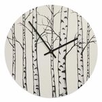 Miiko Design Oy Wall Clock Birch & Fox Birch