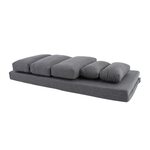 Kiteen Huonekalutehdas Notte Sofa Bed 200 cm Foldable mattress set 200 cm grey